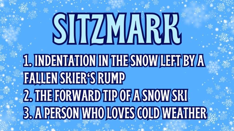 Weird Words: Winter Edition